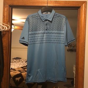 Adidas Block Print Polo
